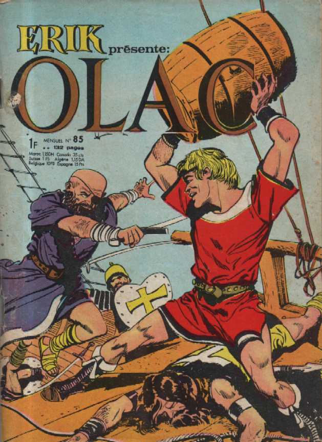 Scan de la Couverture Olac Le Gladiateur n 85